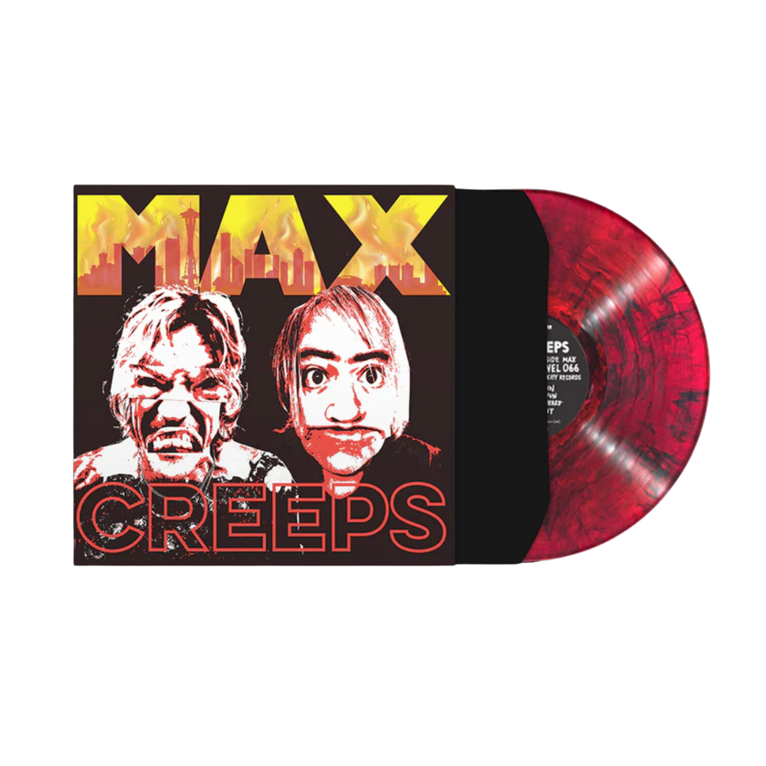 Nein Splatter LP: Black on Opaque Red