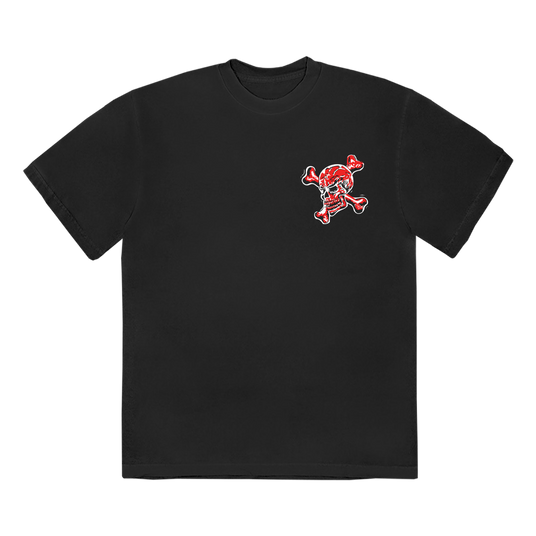 Red Skull Black T-Shirt